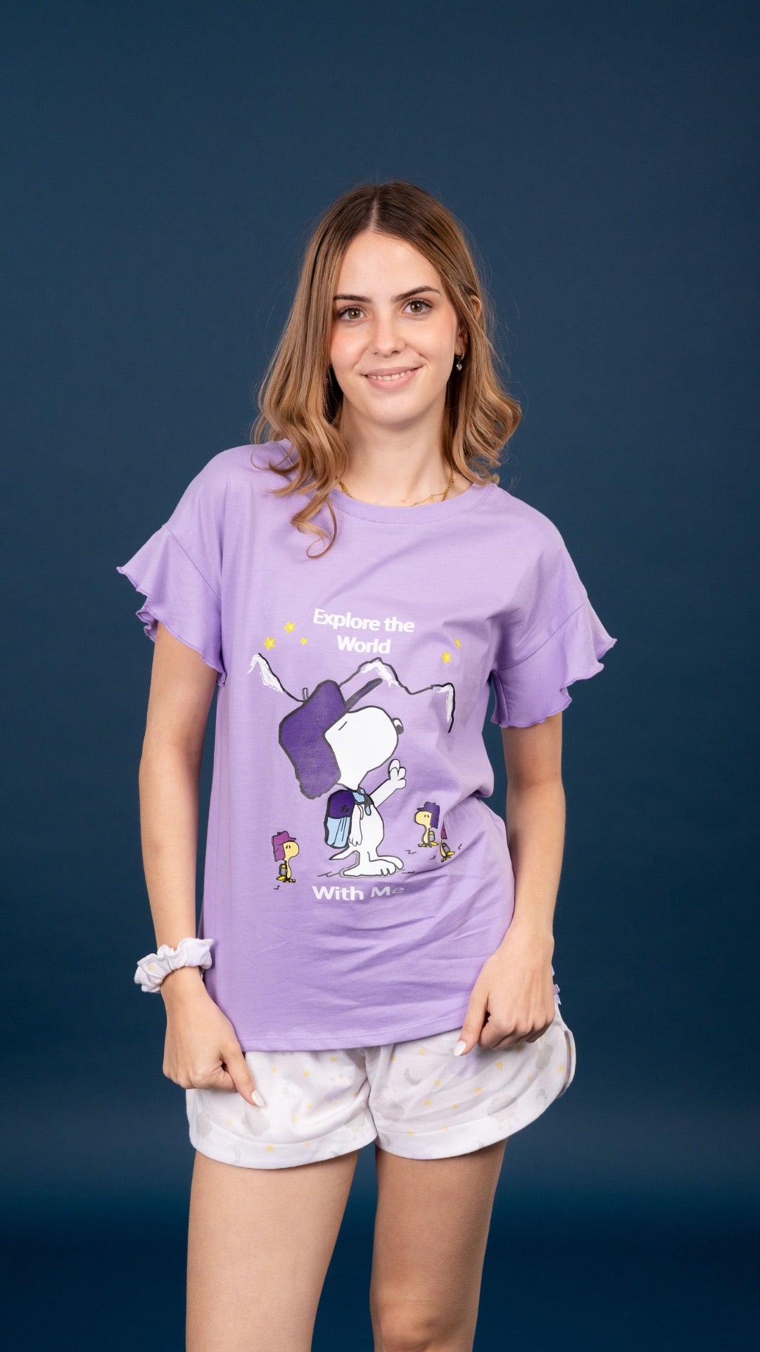 Pijama Explore snoopy  short